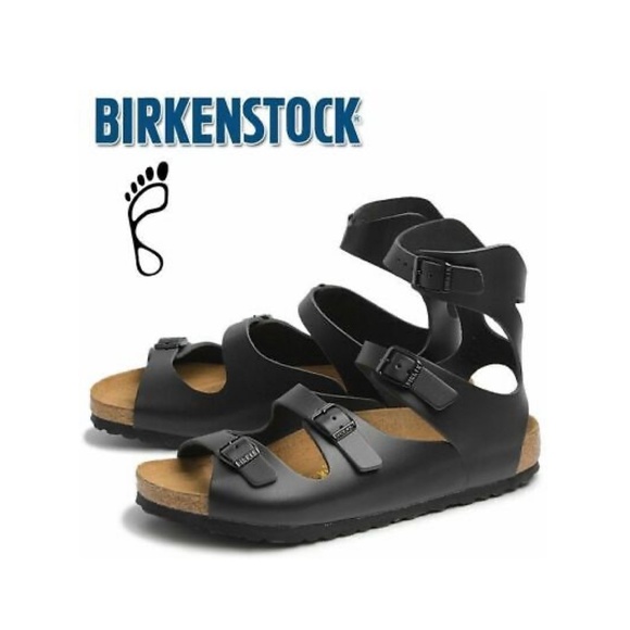 NEW Birkenstock Athen Gladiator black sandals US5/EU35 - Picture 8 of 8